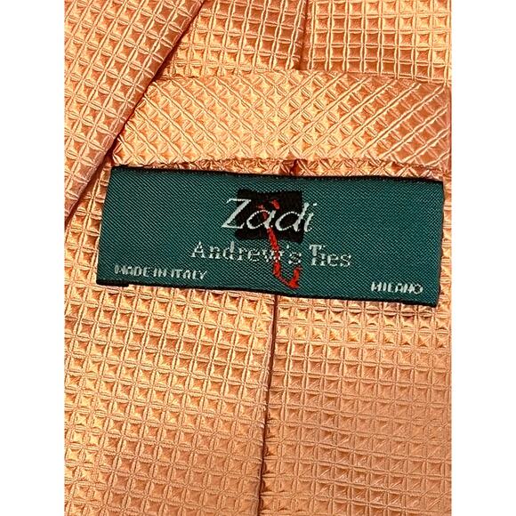 Zadi Andrew's Ties Milano Men's 100% Silk Tie Necktie - Made In Italy - Picture 4 of 12